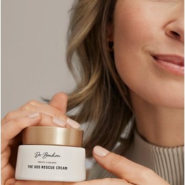 Dr. Bouhon - The SOS Rescue Cream (100ml) - Gesichtscreme mit Hyaluronsäure & Feminage™ - regenerierend & antioxidativ - ideal für gestresste Haut - vegan & parfümfrei