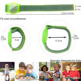 Dingfeiyu Nylon für Airtag Armband Kinder, Anti-Lost, Anti-Kratz-Schutz für die Positionierung des Bracelet für AirTag Wasserdicht (Chartreuse)