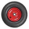 Felixstory 13x5.00-6 Tire and wheel, Solid Lawn Mower Tire, Tubeless