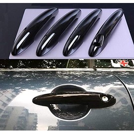 UNICUS Door Handle Cover w/o Comfort Access (No Push Button) 4X Compatible with Mini R60 2011-2016 Countryman Cooper S Non-Comfort Access (Gloss Black)