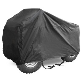 X AUTOHAUX L Size 79 Inch ATV Quad Covers Waterproof Outdoor Oxford Cloth Durable 4 Wheeler Rain Cover Accessories All Weather UV Protection for Kawasaki for Polaris for Suzuki for Can Am
