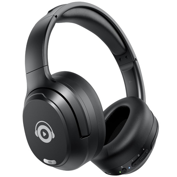 tapaxis Hybrid Active Noise Cancelling Headphones, Bluetooth Headphones Wireless Over