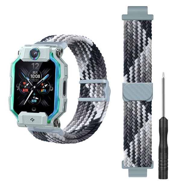 GIOPUEY Strap Compatible with imoo Watch Phone Z7/Z6, Braided Nylon