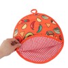 Tortilla Warmer Pouch 11.8 Inch Insulated Microwaveable Fabric Tortilla Keeper