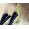 Children's Plastic Clothes Hangers 32 cm Black Set of 12