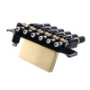 OVSAL 10.5mm Headless Electric Guitar Bridge Brass Block Saddle Hardened