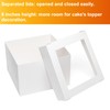 Wowxyz Cake Boxes 10x10x8 Inches 6 Pack Bakery Boxes with