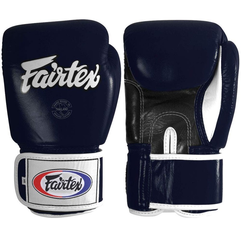 Fairtex Muay Thai Style Training Sparring Gloves, 16 oz, Red