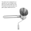 HAOHIZE Coriander Chopper, Stainless Steel Manual Herb Spice Mill Vegetable