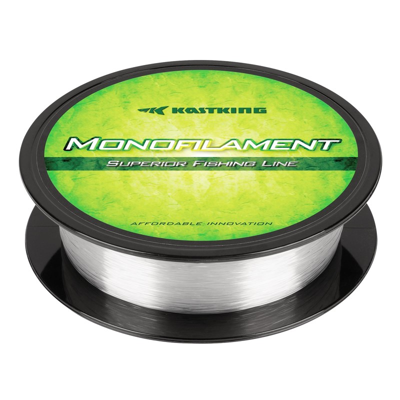 KastKing - Sedal de pesca de monofilamento premium, transparente, 600