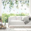 JarThenaAMCS Spring Summer Flowers Window Clings Extra Large Eucalyptus Leaves
