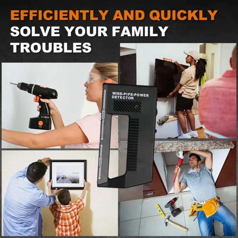 High Sensitivity Adjustable Alert Pipe Power Multifunction Wall Scanner,Wire Pipe