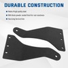 GLOBLED 50 Inch Upper Windshield Light Bar Brackets Curved Led