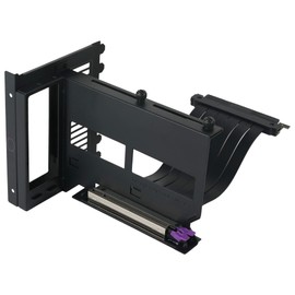 Cooler Master Master Accessory - Kit de soporte vertical para tarjetas gráficas versión 2 con cable elevador premium PCI-E 3.0 x 16-165 mm, compatible con todos los chasis ATX estándar (MCA-U000R-KFVK01)