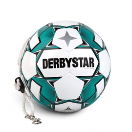 Derbystar Swing Heavy 1074500108 Adults' Football 5 White Turquoise
