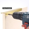Satanga Edge Finger Tab Pulls for Cabinets Invisible Kitchen Concealed