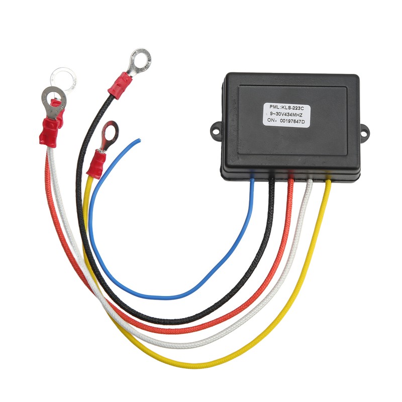 Wireless Winch Remote Control Kit with Indicator 75ft Range 12V