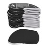 9pcs/set Golf Iron Head Covers Set Waterproof Golf Club Head