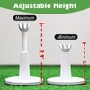 Adjustable Golf Tee, Rubber Golf Tees for Mats - Driving