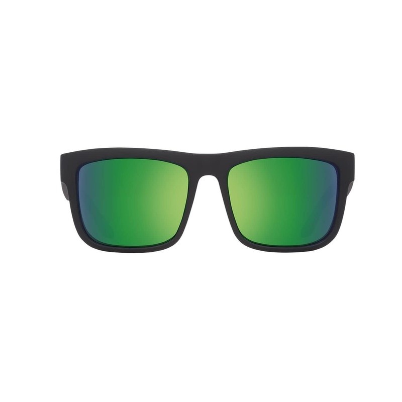 Spy Discord Matte Black Happy Bronze Polar With Green Sunglasses