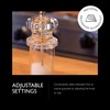 COLE & MASON 505 Salt Grinder - Clear Acrylic Mill