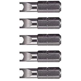 VEGA Spanner #8 Insert Bits. Professional Grade 1/4" Hex Shank #8 Spanner 1" Insert Bits. 125SP08A-5 (Pack of 5)
