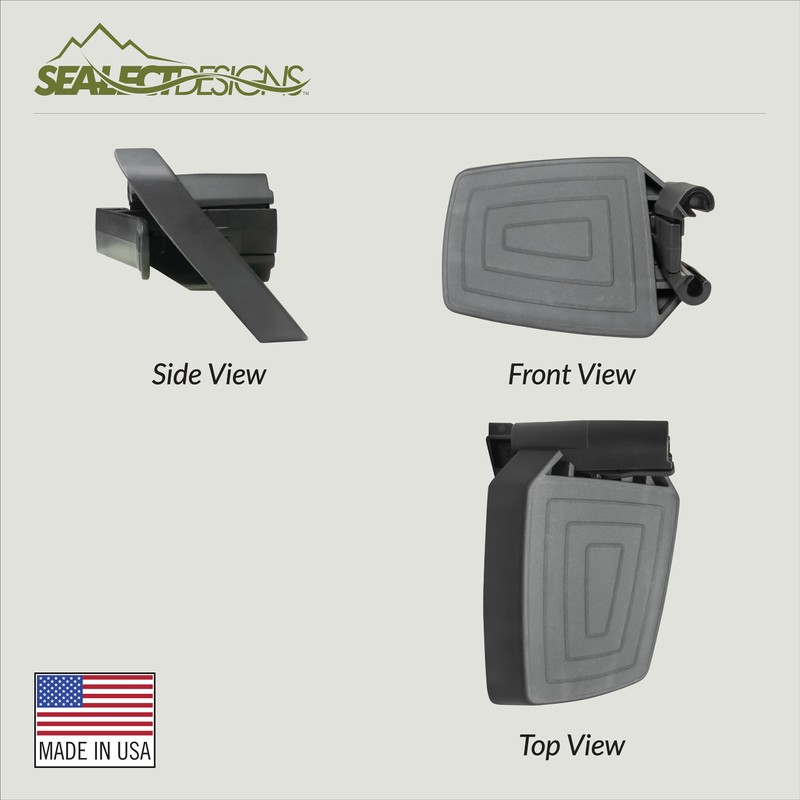 Sea-Lect Designs Angled Pedal Rudder Control Footbrace