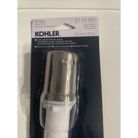 Kohler 9110-BN Air Gap Body Solid Brass Cvr Kitchen Sink Vibrant Brushed Nickel