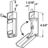 Prime-Line U 9919 White, Sliding Patio Door Keyed with Bolt