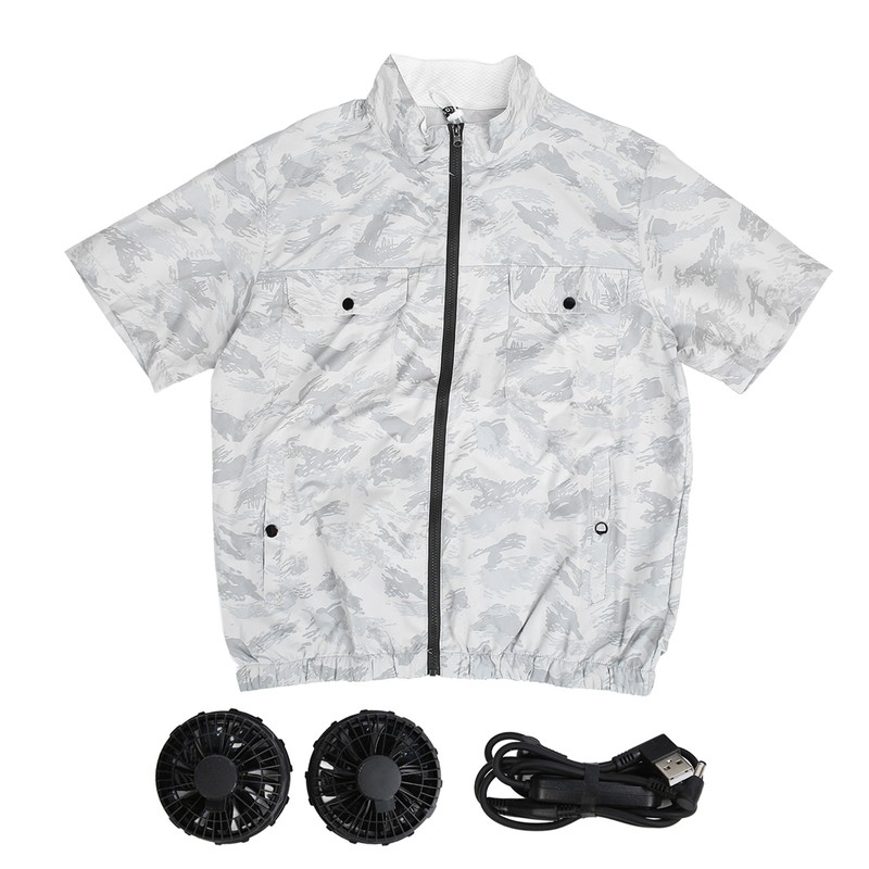 Air Conditioned Clothes with 2 Fan Microporous Breathable 3 Levels