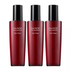 Charmzone [참존화장품]참존 디에이지 레드 에디션 스킨 토너 120ml x 3개[35830462] [Charmzone Cosmetics] Charmzone D.Age Red Edition Skin Toner 120ml x 3 pieces [Single option]