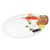 Lashuma Handmade oval serving plate made of Italian ceramic in