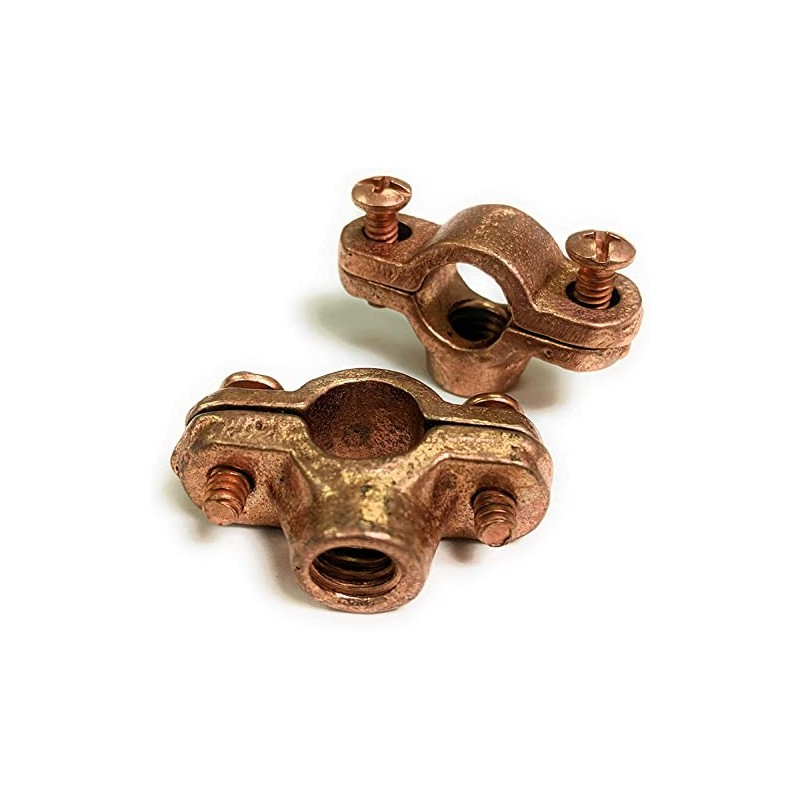 ICS Industries - 1/2" COPPER PLATED SPLIT RING PIPE HANGER