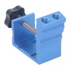 46PCS Set Pocket Dowel Hole Jig System Aluminum Alloy Slant