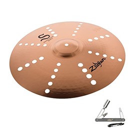 ZILDJIAN S18TCR 18-INCH S FAMILY TRASH CRASH CYMBAL W/BRIGHT SOUND - BRILLIANT With ZKEY