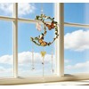 Hanging Crystal Suncatchers with Butterflies, Hanging Garden Suncatchers