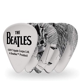 D'Addario Beatles púas de guitarra, Revolver, Heavy, Juego de 10