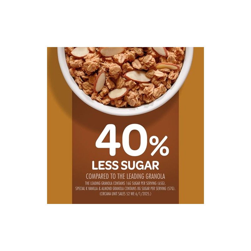 Kellogg’s Special K Granola, Protein Granola, Fiber Snacks, Vanilla and