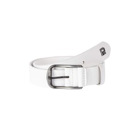 Belt for Men Genuine Leather Accessory Leather Belt, White