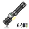 KAIJIENOO Rechargeable Flashlights High Lumens,Super Bright LED Magnetic Flashlight,Powerful Spotlights