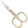 Niegeloh Solingen Nail Scissors Gold Plated