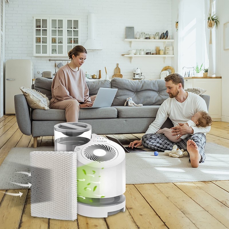 Pokin MD1-0034 Humidifier Filters Wick,Compatible with Vornado Humidifier Replacement Filter