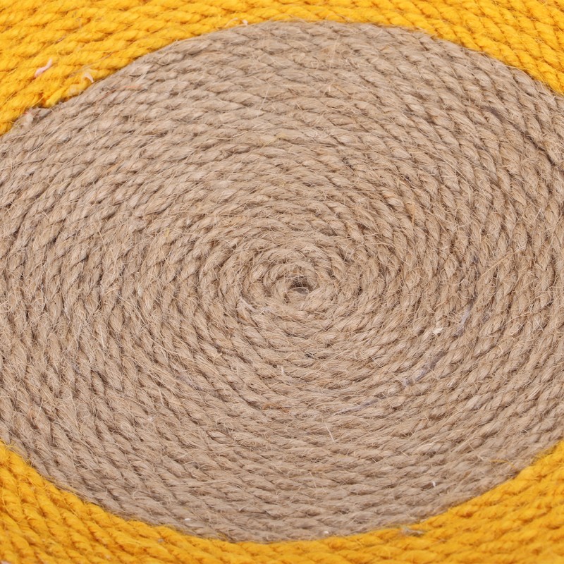 Cat Scratcher Bed Sisal Round Shape Cat Scratcher Lounge Bed