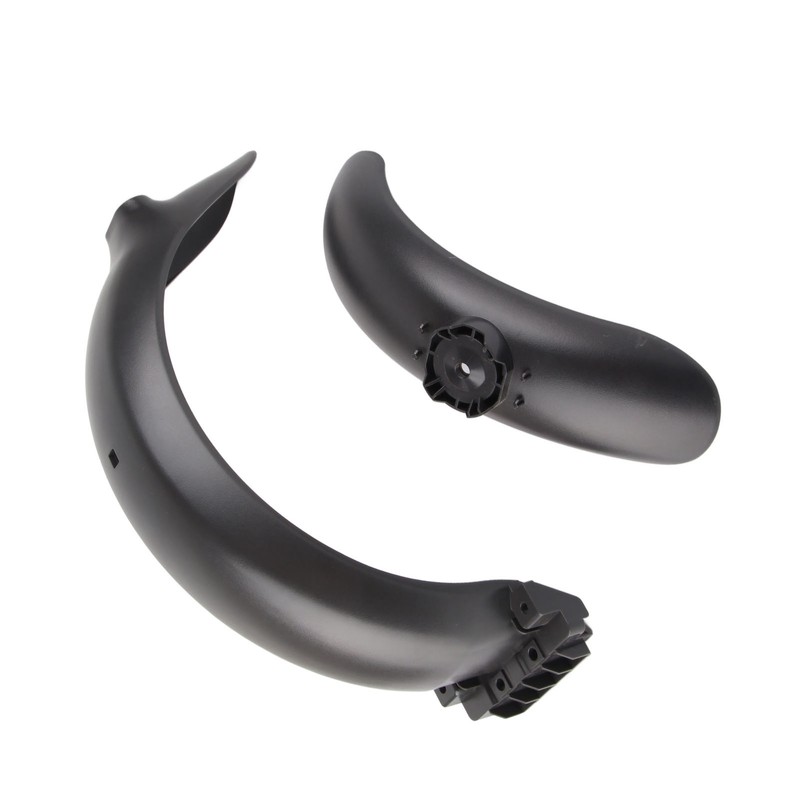 2 Pcs Electric Scooter Front Rear Wheel Mudguards ABS Fender