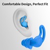 Noise Reduction Ear Plugs, NRR 40dB Ultra Comfortable Silicone Reusable