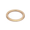 QWORK® Copper Washers Assorted Kit, 200 Pcs Flat Copper Sealing