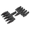 Solar T Branch Connector 1 to 5 PPO IP67 Waterproof