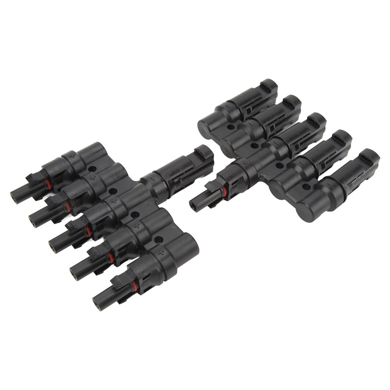 Solar T Branch Connector 1 to 5 PPO IP67 Waterproof