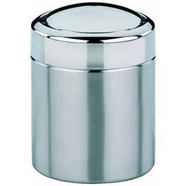 Kela 21381 Ano Swing Lid Bin Stainless Steel 1.5 L