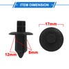 VekAuto 20 Pcs Rivet Clips, 26 x 17mm Bumper Retainer